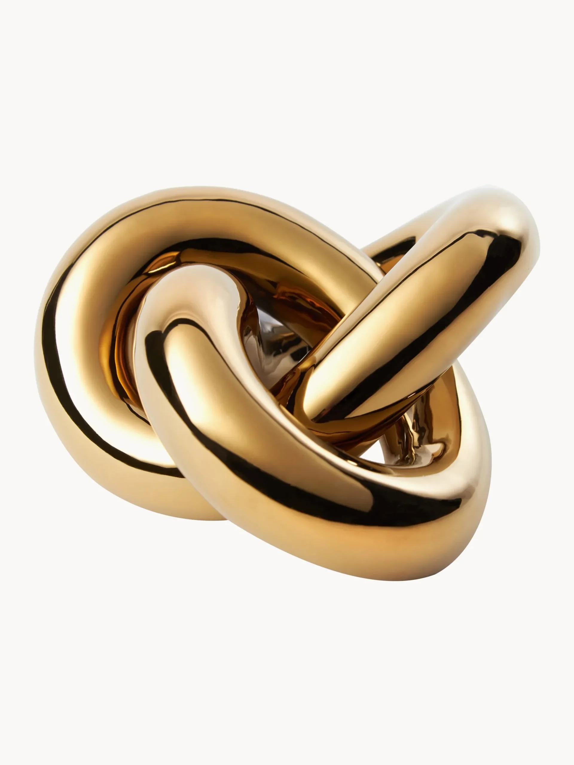 Oggetto decorativo fatto a mano Knot, alt. 9 cm