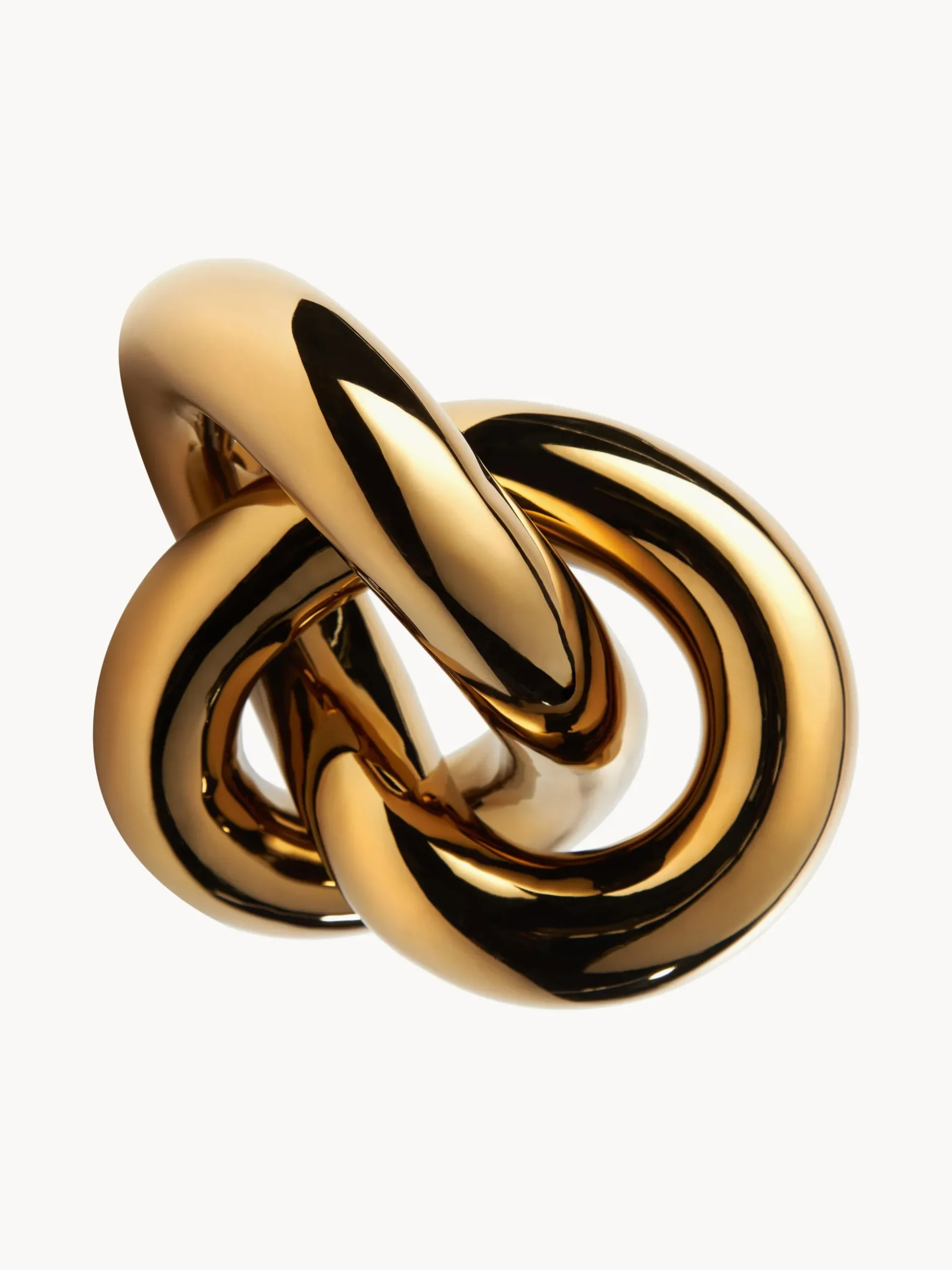 Oggetto decorativo fatto a mano Knot, alt. 9 cm