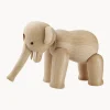 Oggetto decorativo in legno di quercia Elephant Mini