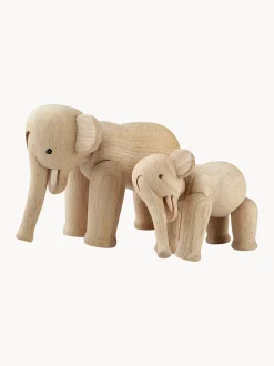 Oggetto decorativo in legno di quercia Elephant Mini