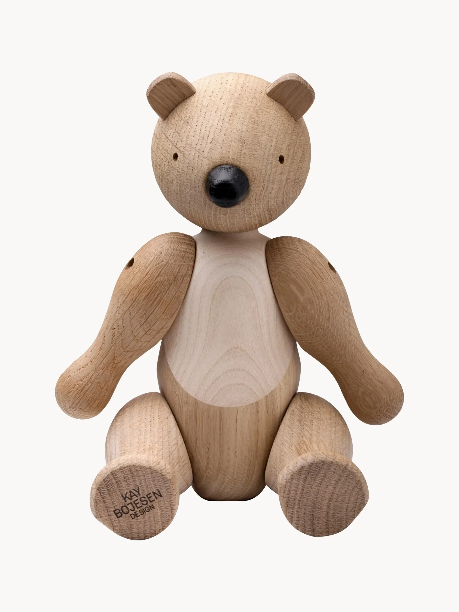 Oggetto decorativo in legno di quercia Bär