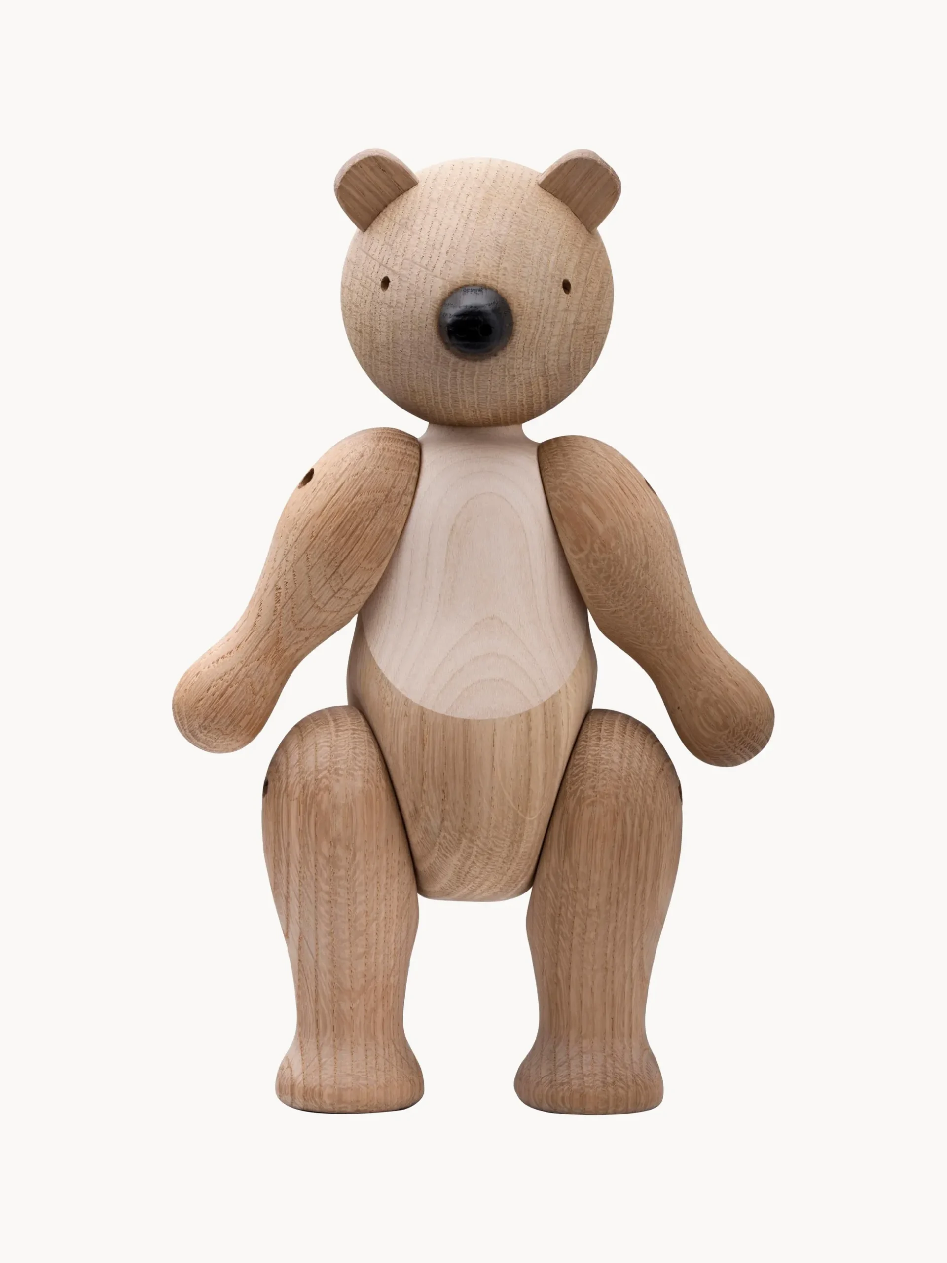 Oggetto decorativo in legno di quercia Bär