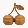 Oggetto decorativo in rattan fatto a mano Cherry