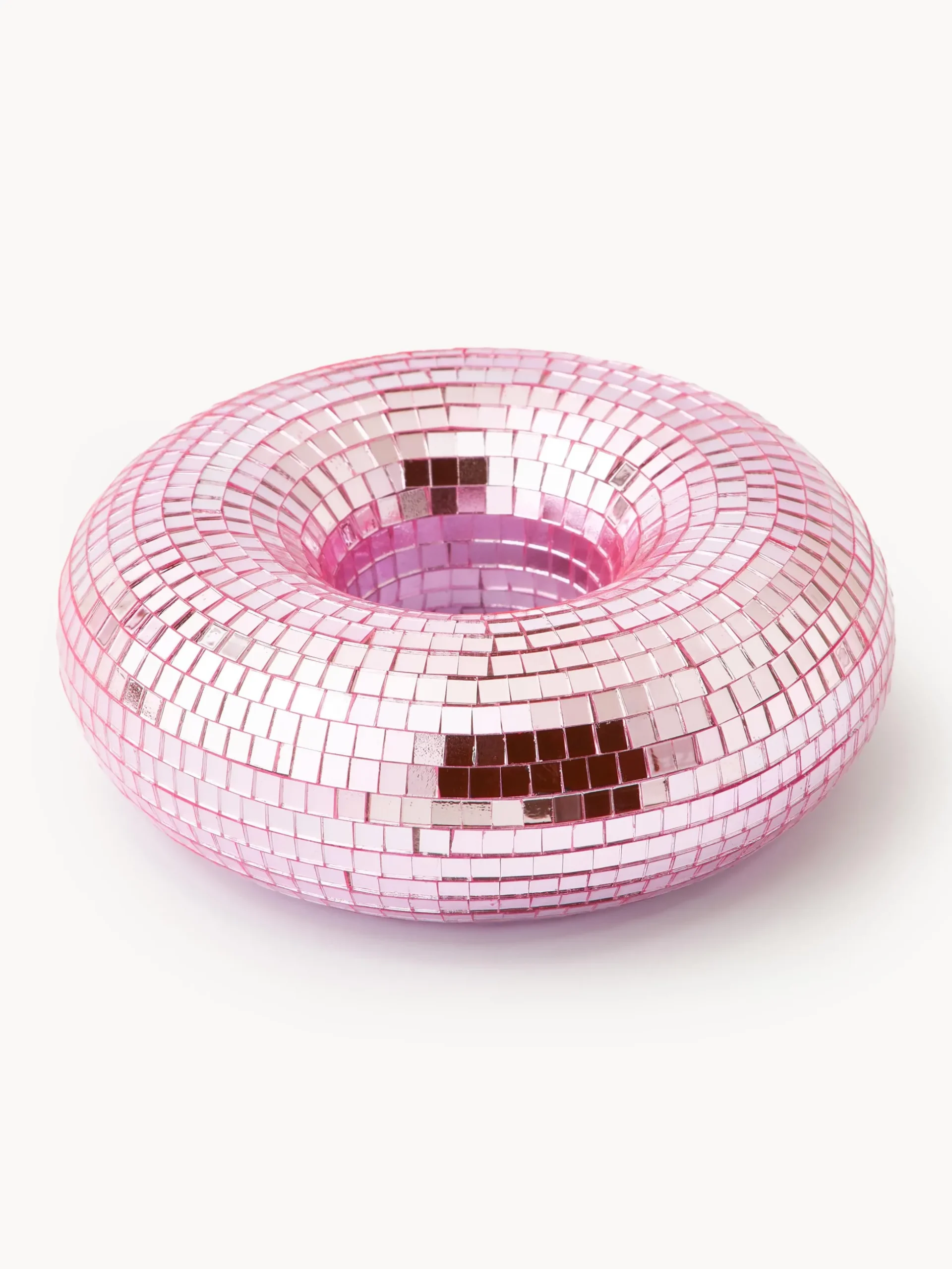 Oggetto decorativo scintillante Disco Donut