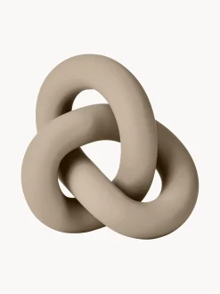 Oggetto decorativo fatto a mano Knot, alt. 9 cm