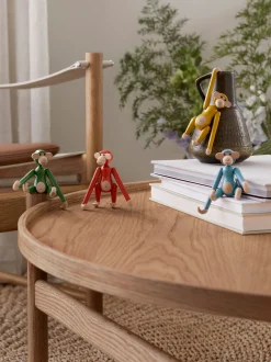 Oggetto decorativo in legno di faggio Monkey Mini