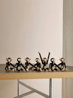 Oggetto decorativo in legno di quercia Monkey Mini