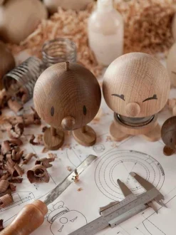 Oggetto decorativo in legno di quercia Bumble