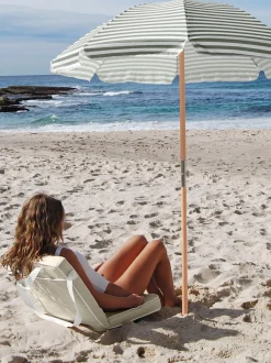 Ombrellone da spiaggia con borsa Luxe, Ø 155 cm