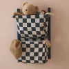 Organizer da parete per bambini Check Teal