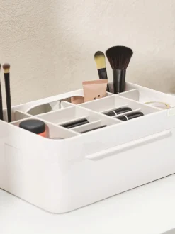 Organizer per cosmetici con chiusura magnetica e specchio Viva