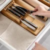 Organizer per coltelli in bambù DrawerStore