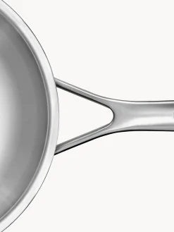 Padella wok argentata KitchenAid