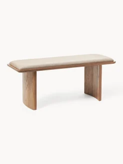 Panca in legno di quercia Chandler