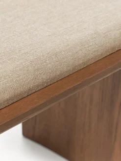 Panca in legno di quercia Chandler