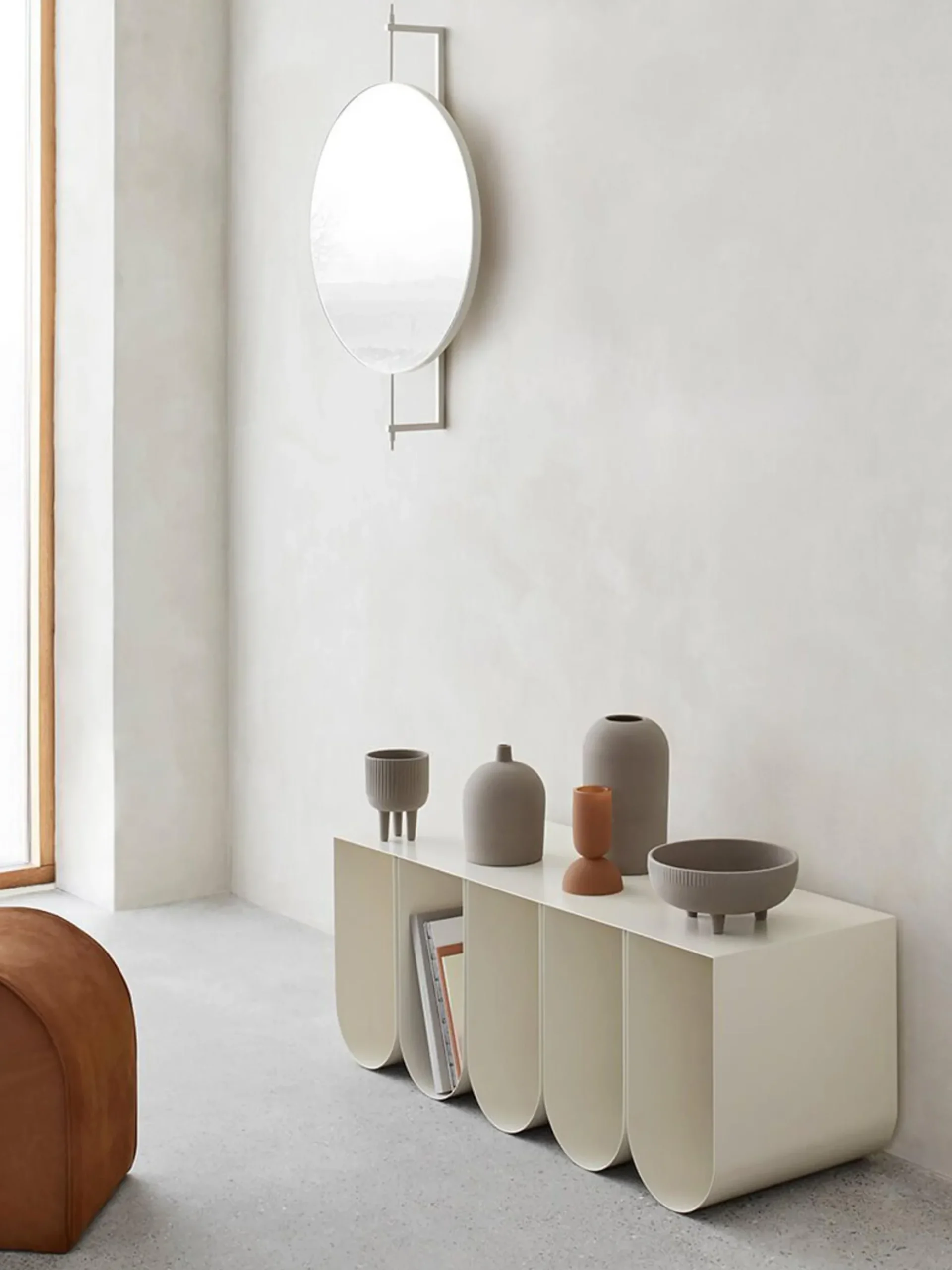Panca in metallo Curved
