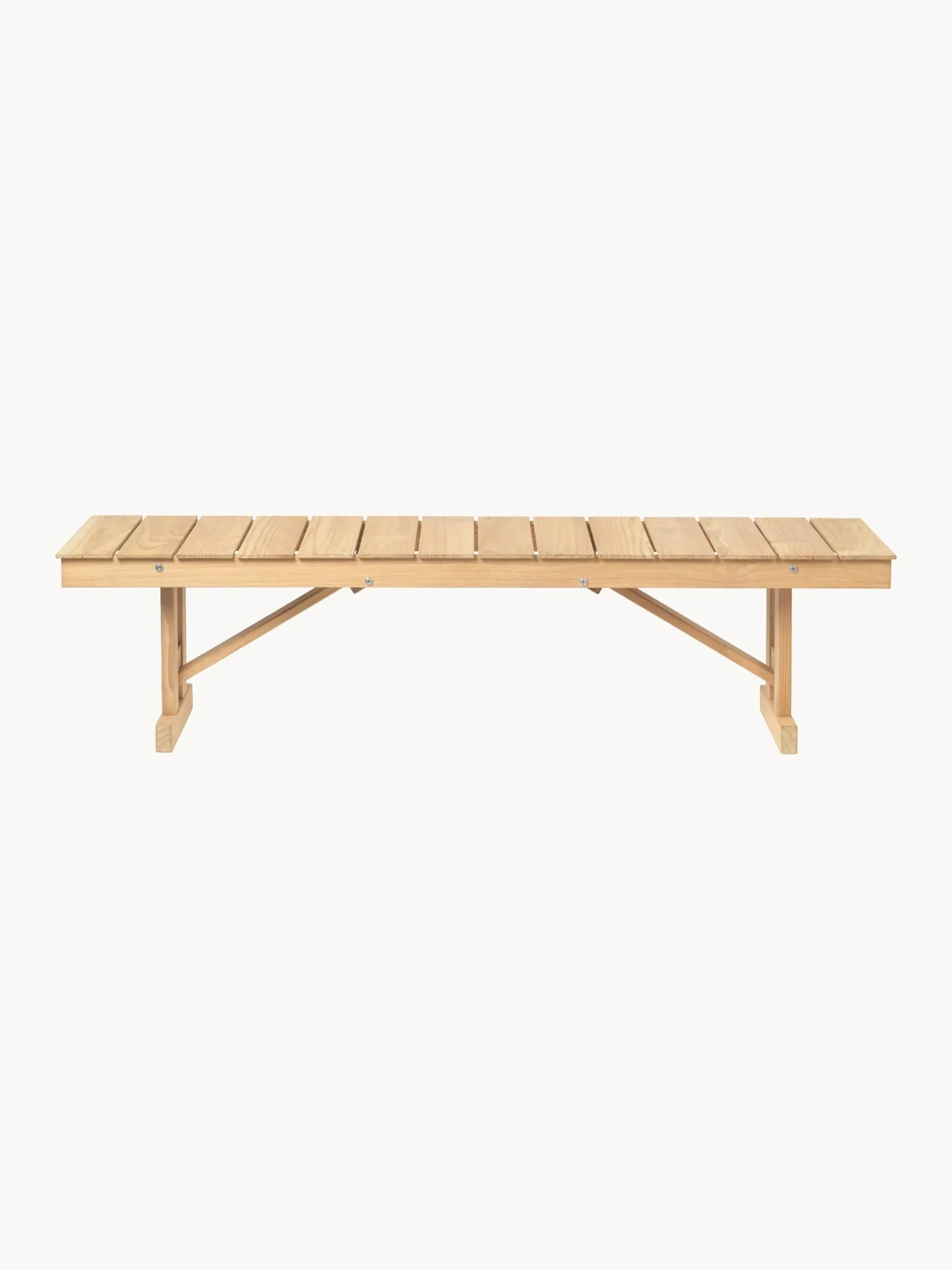 Panca pieghevole da giardino in legno di teak BM1871