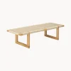 Panca con seduta intrecciata BM0489