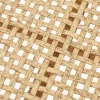 Panca da giardino con intreccio in plastica effetto legno Palina