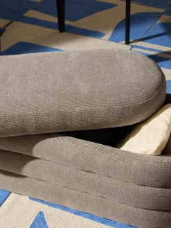 Panca imbottita XL con vano contenitore Alto