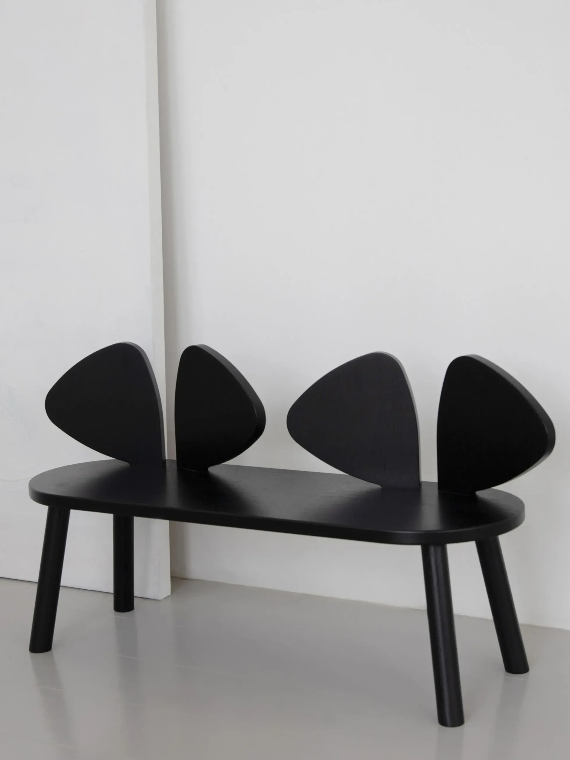 Panca per bambini in legno Mouse
