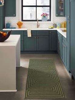 Passatoia a pelo corto lavabile Labyrinth by Jonathan Adler