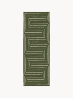 Passatoia a pelo corto lavabile Labyrinth by Jonathan Adler