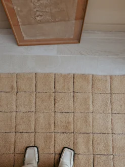Passatoia in lana fatta a mano Mosaic