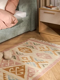 Passatoia in lana tessuta a mano Anisa