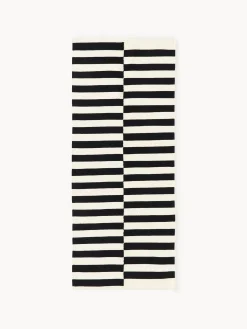 Passatoia kilim a righe tessuta a mano Donna