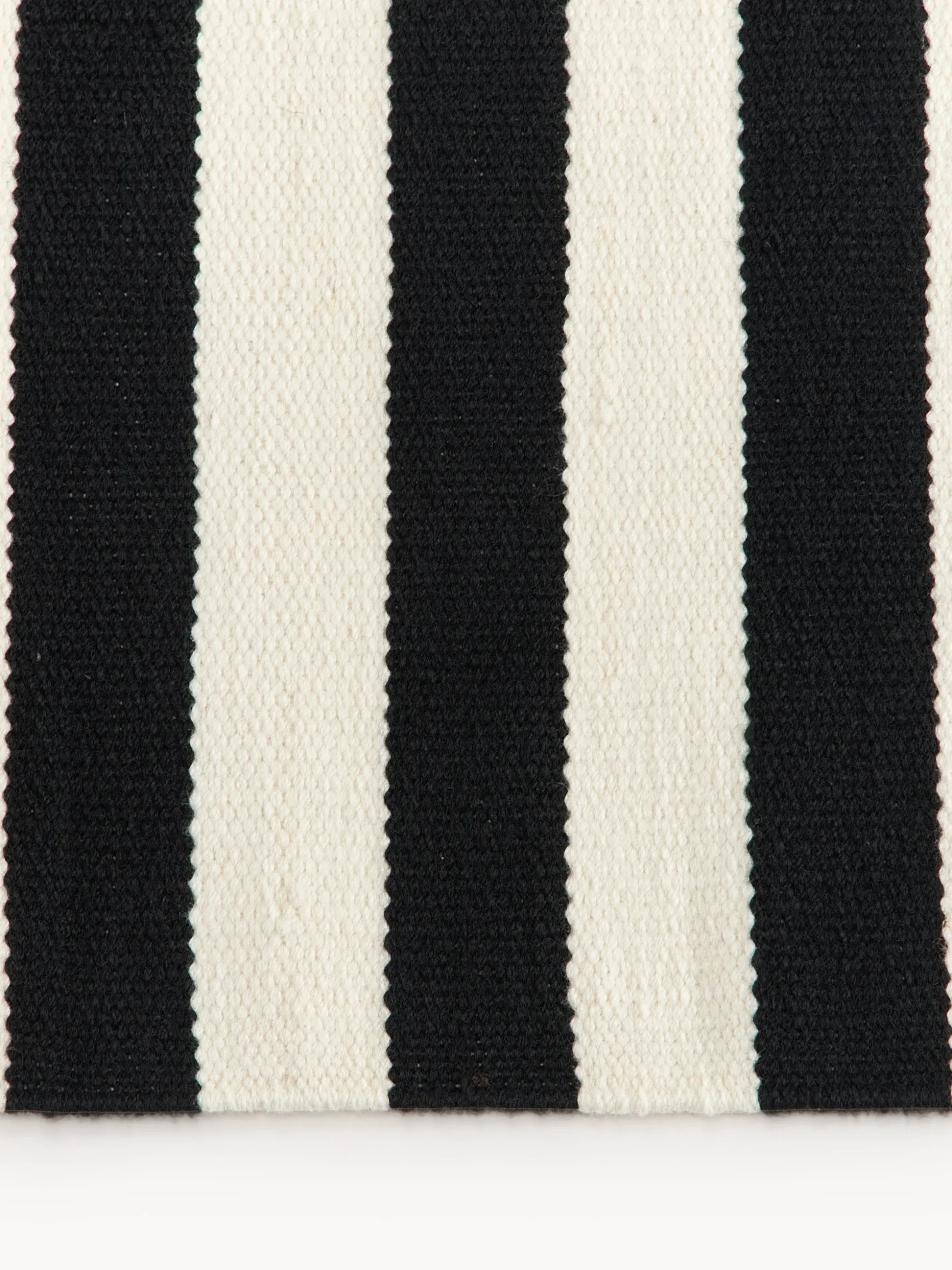 Passatoia kilim a righe tessuta a mano Donna