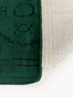 Passatoia in viscosa intrecciata a mano Shaila