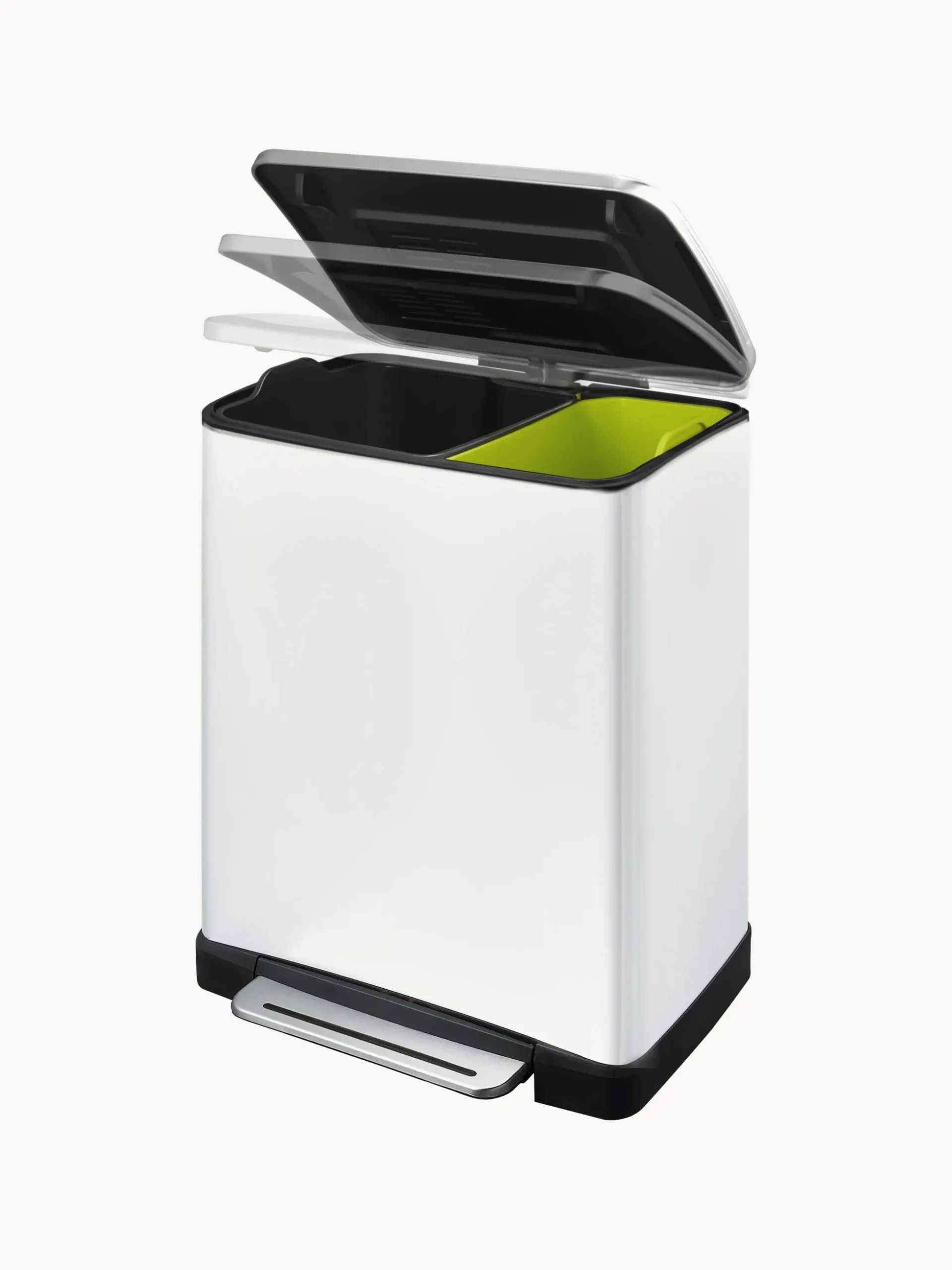 Pattumiera Recycle E-Cube, 28 L + 18 L