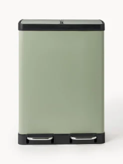 Pattumiera con funzione a pedale Rafa, 2 x 30 L