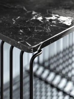 Piano in marmo per sistema di scaffali modulari Panton Wire Single, larg. 35 cm
