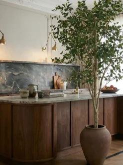 Pianta artificiale Birch Tree Green