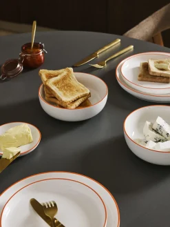 Piatti da colazione in porcellana Facile 2 pz