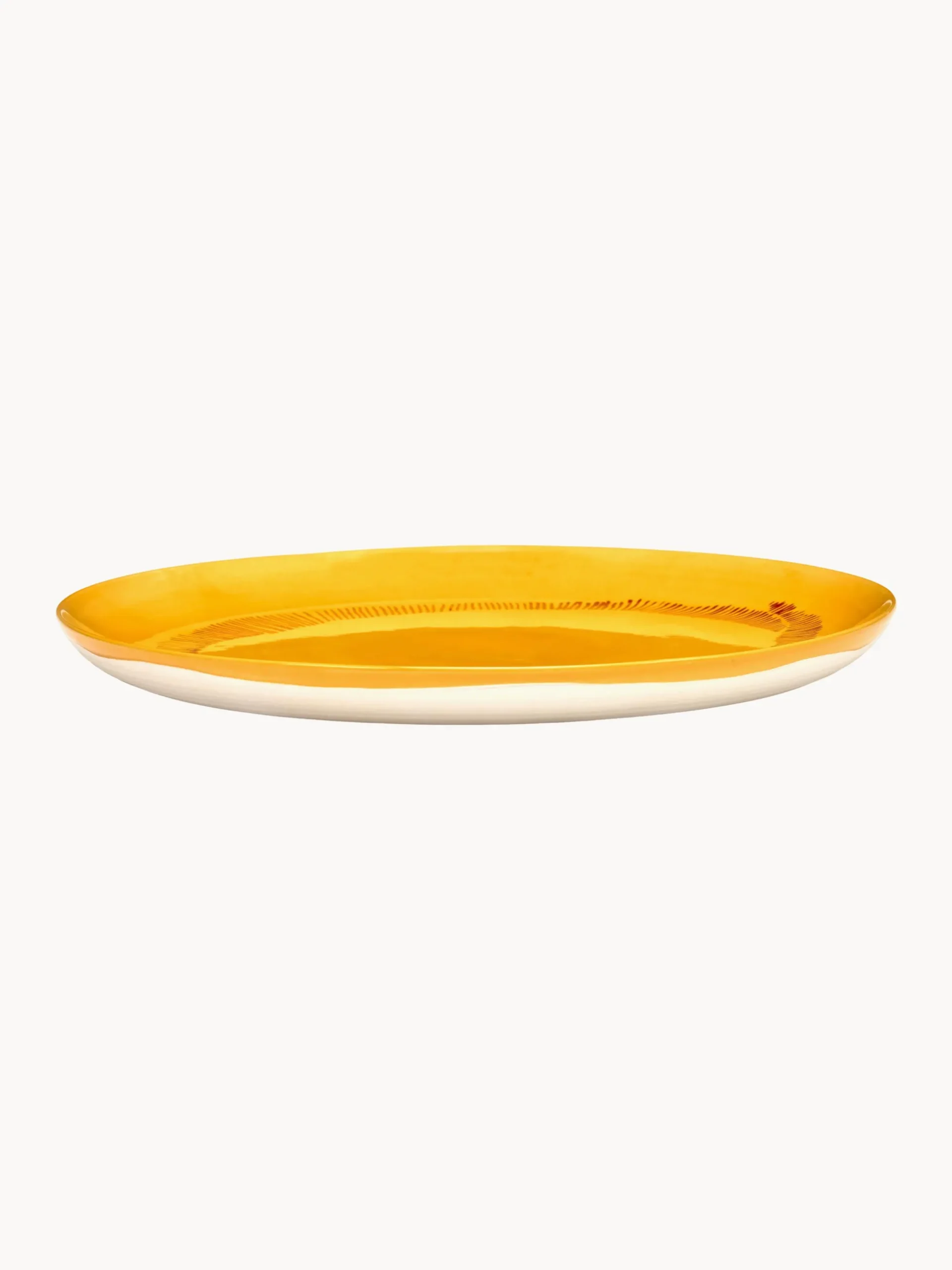 Piatti piani con smalto reattivo Feast 2 pz