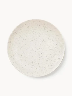 Piatti piani fatti a mano Nordic Vanilla 4 pz