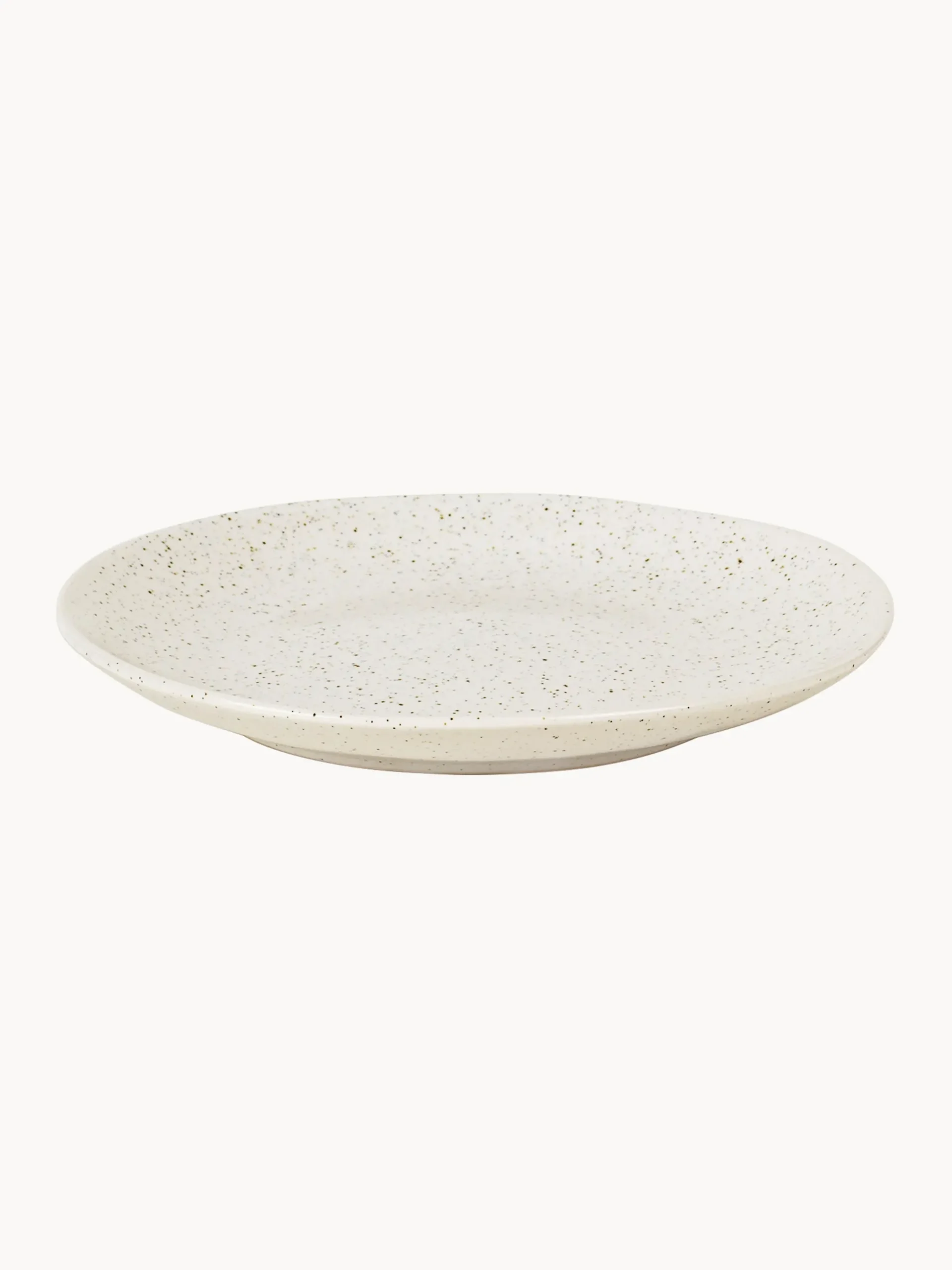 Piatti da dessert fatti a mano Nordic Vanilla 4 pz