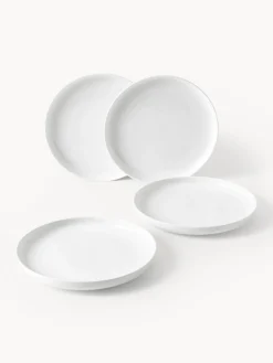 Piatti da dessert in porcellana Nessa 4 pz