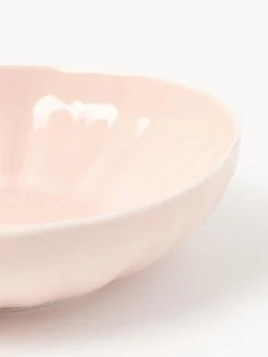 Piatti fondi in porcellana con rilievo Sali 4 pz