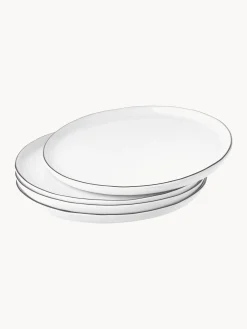 Piattini da dessert fatti a mano Salt 4 pz