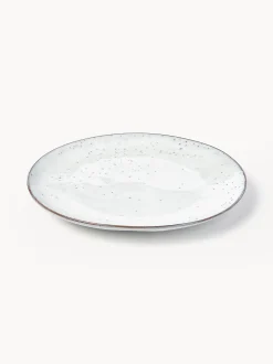 Piatti piani fatti a mano Nordic Sand 4 pz