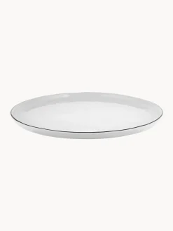 Piatti piani fatti a mano Salt 4 pz