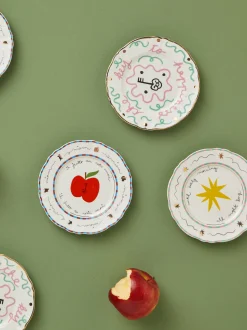 Piatto da colazione in porcellana fatto a mano Frutto Della Passione