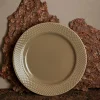 Piatto da colazione in porcellana Rhombe Earth