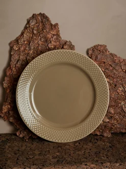 Piatto da colazione in porcellana Rhombe Earth