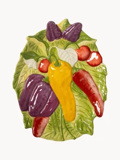 Piatto da portata dipinto a mano Legume