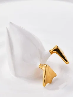 Piatto da portata in ceramica fatto a mano Diving Duck